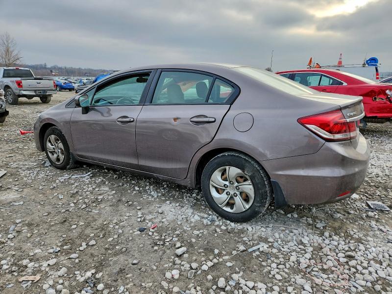99534795 :رقم المزاد ، 19XFB2F54FE110732 vin ، 2015 Honda Civic مزاد بيع