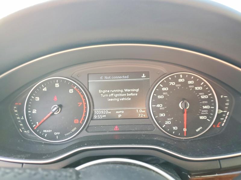 2017 Audi A4 მანქანა იყიდება აუქციონზე, vin: WAUGNAF45HN033488, აუქციონის ნომერი: 74641305