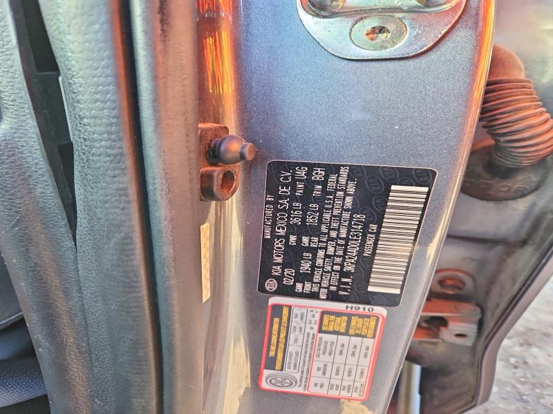 Продаж на аукціоні авто 2020 Kia Rio, vin: 3KPA24AD0LE314718, номер лоту: 74439595