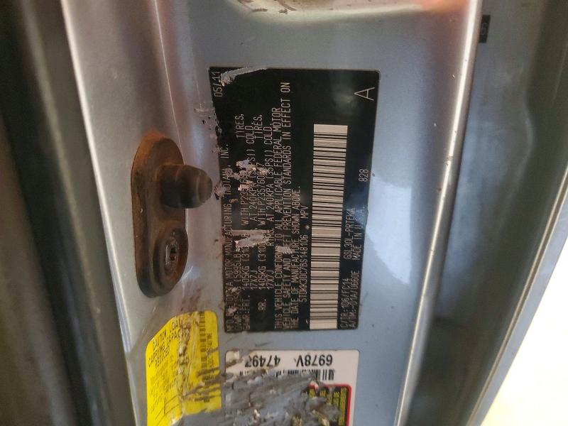 Продажа на аукционе авто 2011 Toyota Sienna Le, vin: 5TDKK3DC7BS148106, номер лота: 70162855