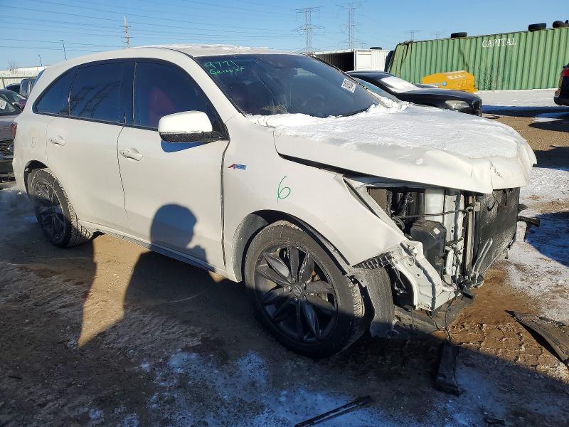 2020 Acura Mdx მანქანა იყიდება აუქციონზე, vin: 5J8YD4H00LL016593, აუქციონის ნომერი: 74435225