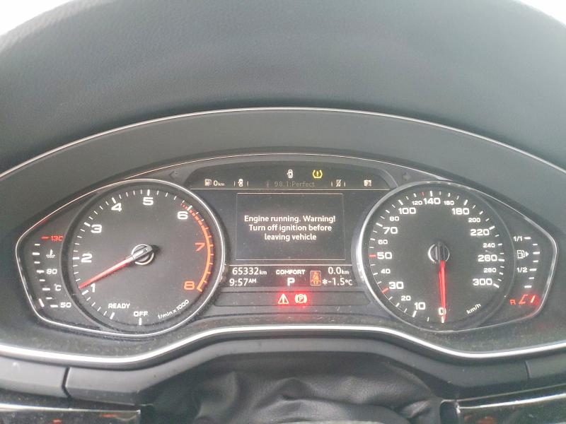 2019 Audi A4 მანქანა იყიდება აუქციონზე, vin: WAUENAF45KA108129, აუქციონის ნომერი: 97009165