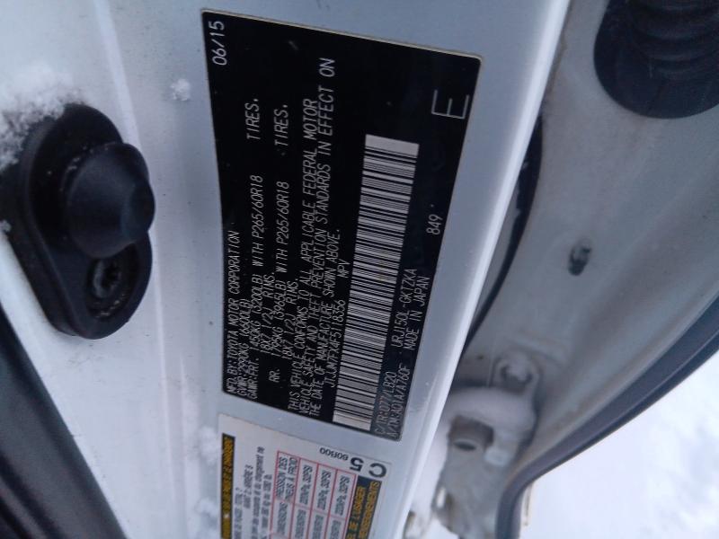 Aukcja sprzedaży 2015 Lexus Gx, vin: JTJJM7FX4F5118356, numer aukcji: 98924895