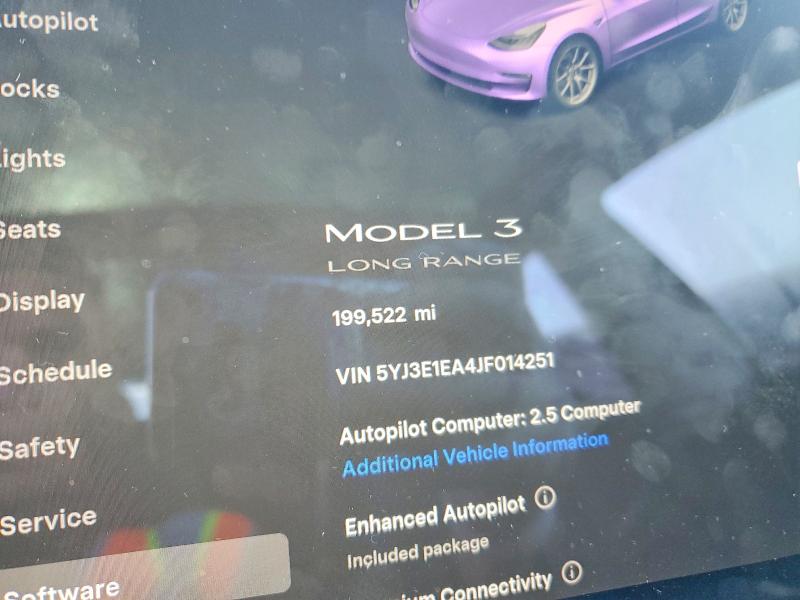 73088275 :رقم المزاد ، 5YJ3E1EA4JF014251 vin ، 2018 Tesla Model 3 مزاد بيع