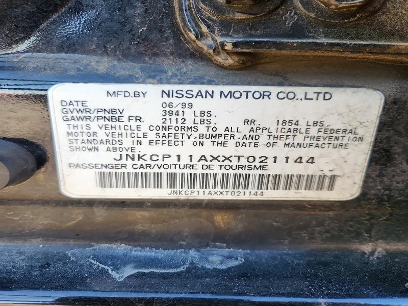 74033215 :رقم المزاد ، JNKCP11AXXT021144 vin ، 1999 Infiniti G20 مزاد بيع