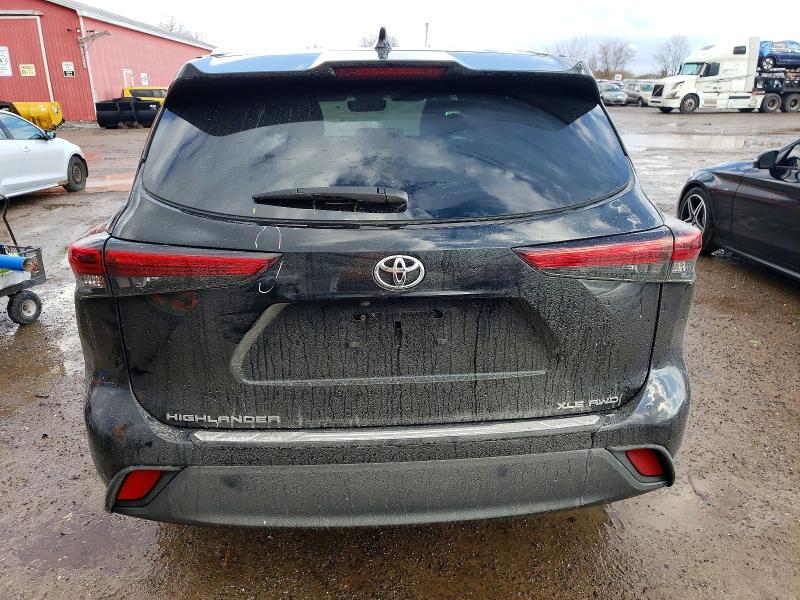 Aukcja sprzedaży 2022 Toyota Highlander, vin: 5TDGZRBH7NS221367, numer aukcji: 99375675
