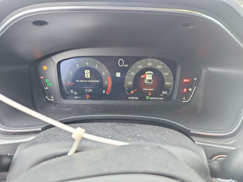 2024 Acura Integra მანქანა იყიდება აუქციონზე, vin: 19UDE4H3XRA007510, აუქციონის ნომერი: 72215795