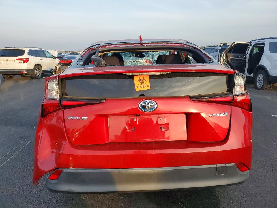 75678855 :رقم المزاد ، JTDKARFU1K3070256 vin ، 2019 Toyota Prius مزاد بيع