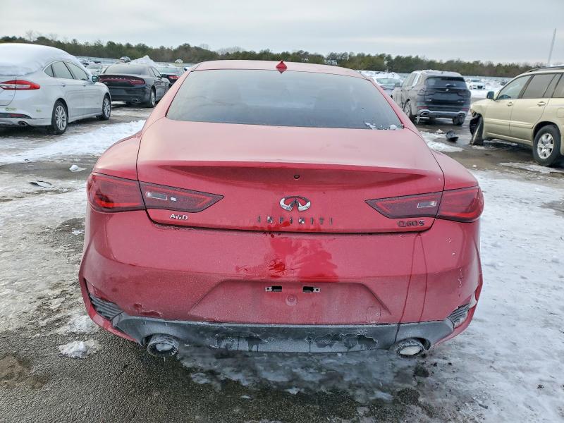 73587565 :رقم المزاد ، JN1FV7EL0HM700955 vin ، 2017 Infiniti Q60 مزاد بيع