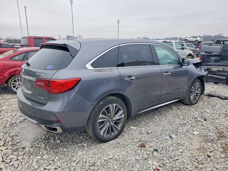 2017 Acura Mdx Techno მანქანა იყიდება აუქციონზე, vin: 5FRYD4H52HB017506, აუქციონის ნომერი: 98230565