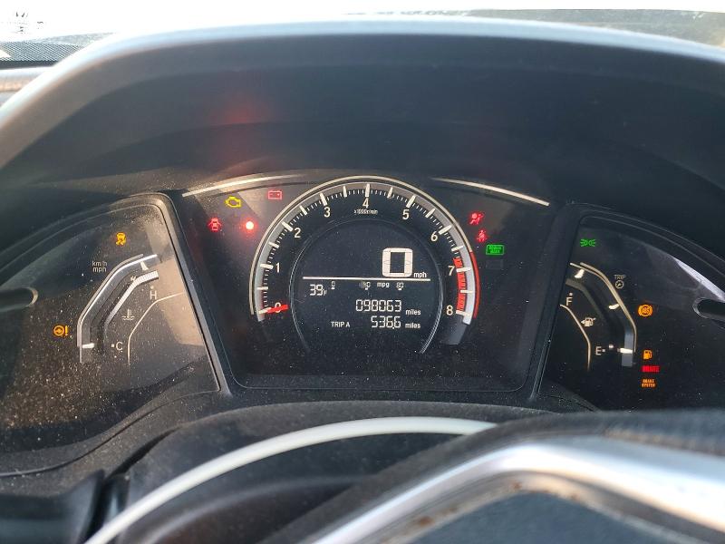 73550755 :رقم المزاد ، 19XFC2F52GE094822 vin ، 2016 Honda Civic Lx مزاد بيع