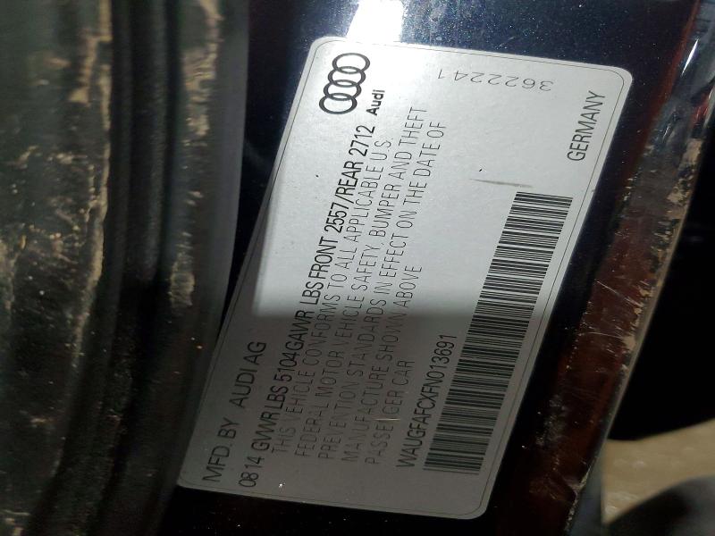 Продажа на аукционе авто 2015 Audi A6, vin: WAUGFAFCXFN013691, номер лота: 72192205