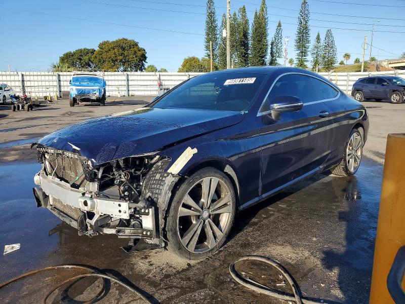 98381185 :رقم المزاد ، WDDWJ4JB3HF368394 vin ، 2017 Mercedes-benz C مزاد بيع