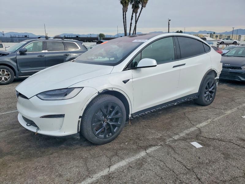 2023 Tesla Model X მანქანა იყიდება აუქციონზე, vin: 7SAXCDE56PF401715, აუქციონის ნომერი: 73427935