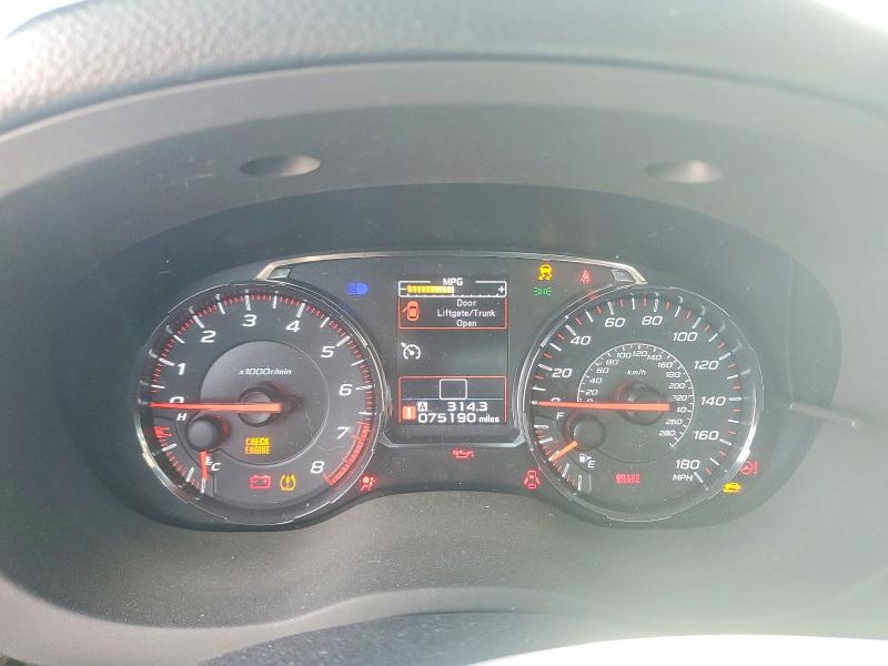Продажа на аукционе авто 2018 Subaru Wrx, vin: JF1VA1A6XJ9809648, номер лота: 99361945