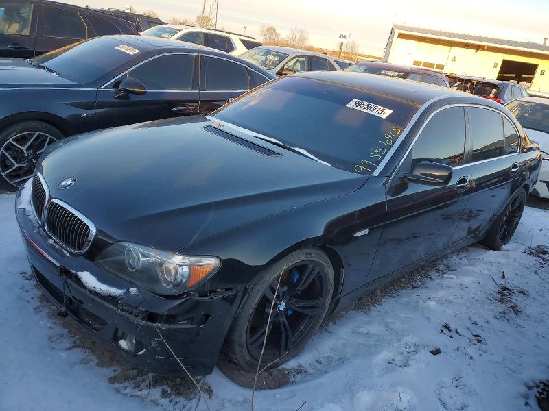 2006 Bmw 750 მანქანა იყიდება აუქციონზე, vin: WBAHN835X6DT61647, აუქციონის ნომერი: 45828186