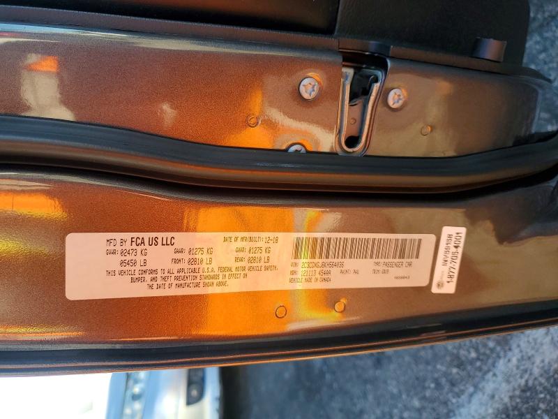 Aukcja sprzedaży 2019 Dodge Charger, vin: 2C3CDXGJ6KH564036, numer aukcji: 73327905
