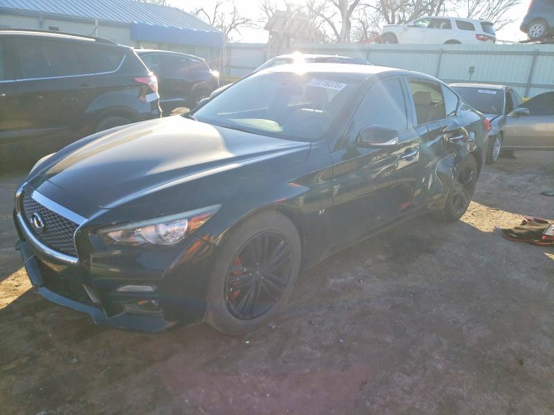 2015 Infiniti Q50 მანქანა იყიდება აუქციონზე, vin: JN1BV7AR4FM414631, აუქციონის ნომერი: 72219375