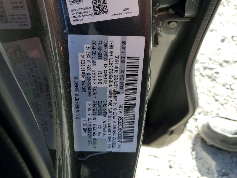98168585 :رقم المزاد ، JM3TCADY4K0335329 vin ، 2019 Mazda Cx-9 مزاد بيع