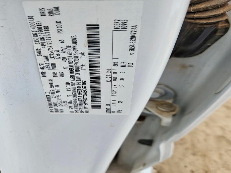 Продаж на аукціоні авто 2022 Ford F350 Super, vin: 1FT8W3DT6NEC57102, номер лоту: 99065525