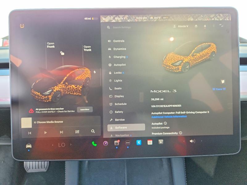 Продажа на аукционе авто 2023 Tesla Model 3, vin: 5YJ3E1EAXPF409351, номер лота: 74199465