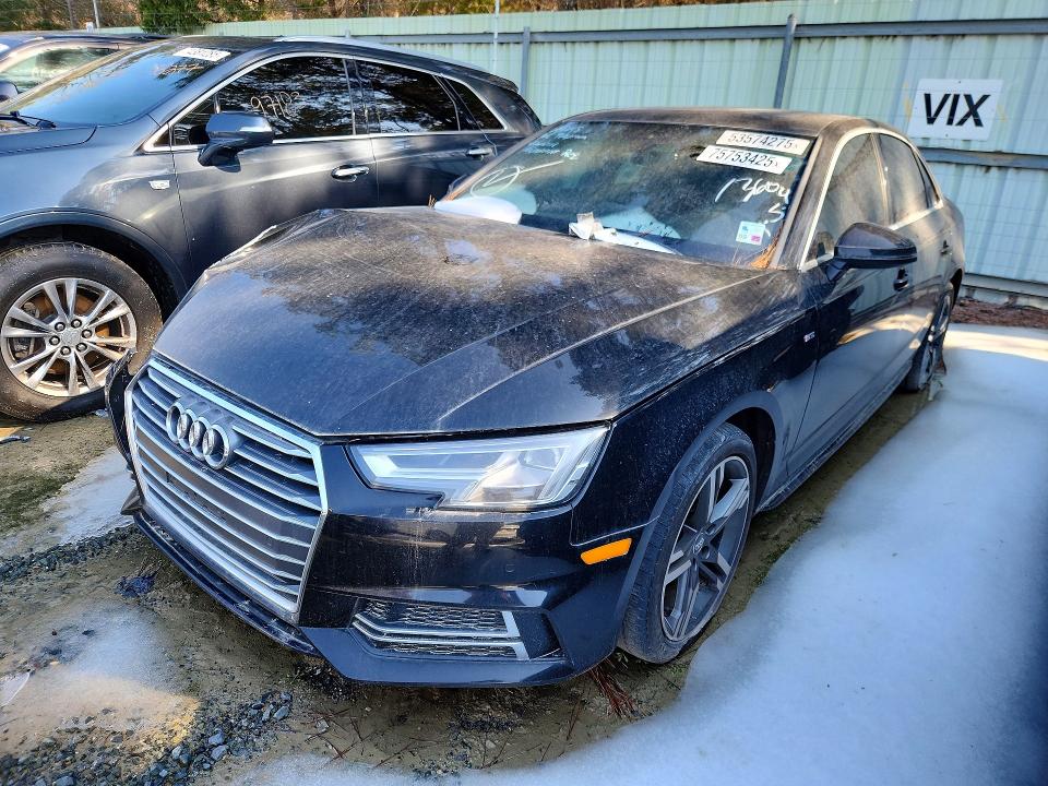 2018 Audi A4 მანქანა იყიდება აუქციონზე, vin: WAULMAF46JA136045, აუქციონის ნომერი: 75753425