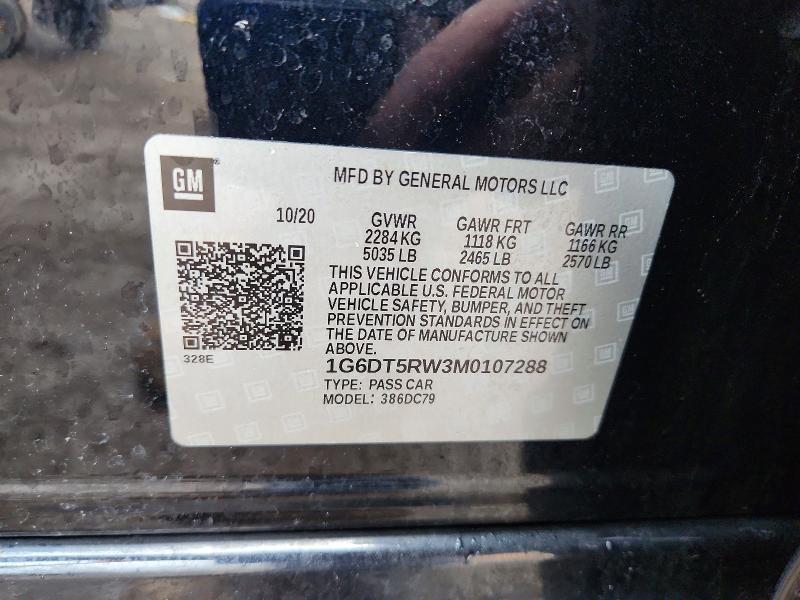 Продажа на аукционе авто 2021 Cadillac Ct5 Premiu, vin: 1G6DT5RW3M0107288, номер лота: 99370585