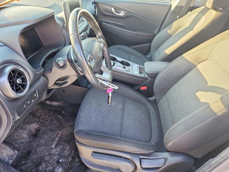 72429245 :رقم المزاد ، KM8K23AG7NU146164 vin ، 2022 Hyundai Kona مزاد بيع