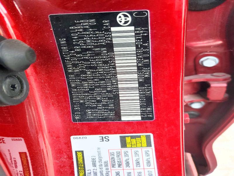 75538815 :رقم المزاد ، 5YFB4MDE7RP145730 vin ، 2024 Toyota Corolla مزاد بيع