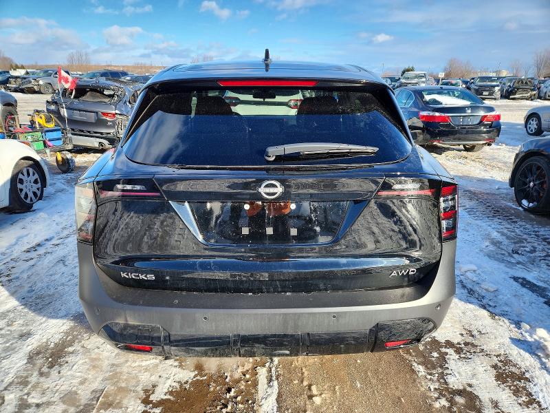 2025 Nissan Kicks მანქანა იყიდება აუქციონზე, vin: 3N8AP6CB7SL396874, აუქციონის ნომერი: 97179535