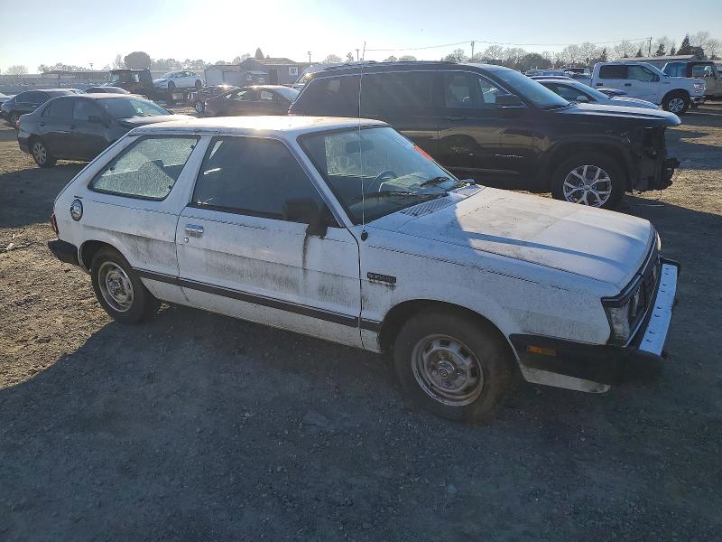 98839675 :رقم المزاد ، JF1AF23B0HB100004 vin ، 1987 Subaru Gl مزاد بيع