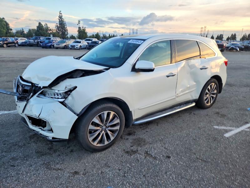 Aukcja sprzedaży 2016 Acura Mdx Techno, vin: 5FRYD4H49GB033174, numer aukcji: 99499945