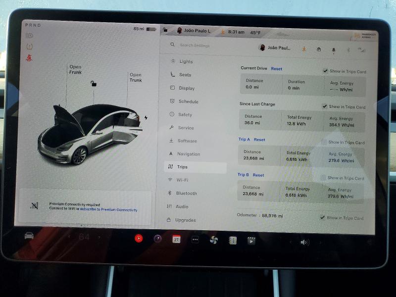 Aukcja sprzedaży 2018 Tesla Model 3, vin: 5YJ3E1EA2JF015270, numer aukcji: 73845515