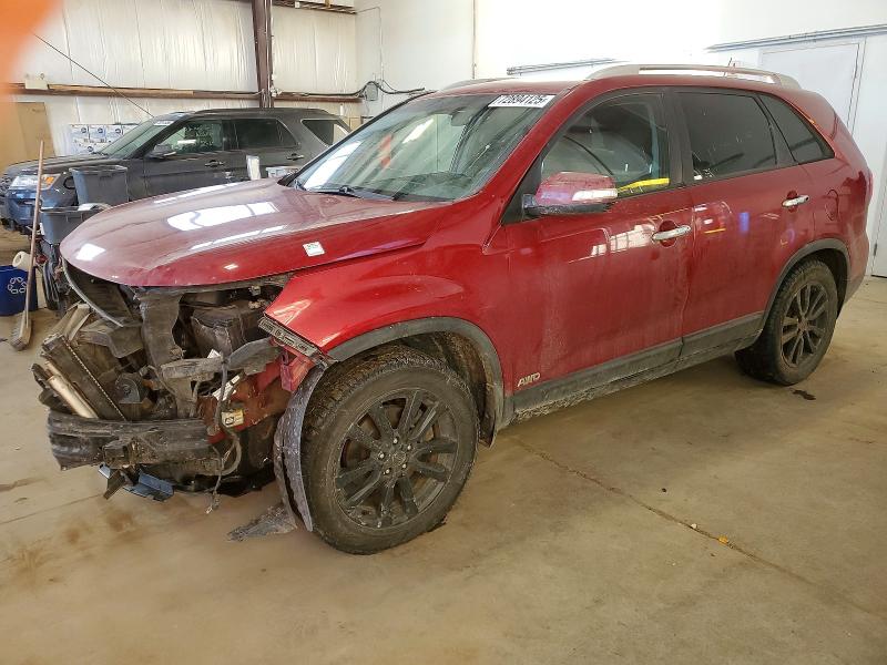 72894125 :رقم المزاد ، 5XYKTCA63FG629789 vin ، 2015 Kia Sorento مزاد بيع