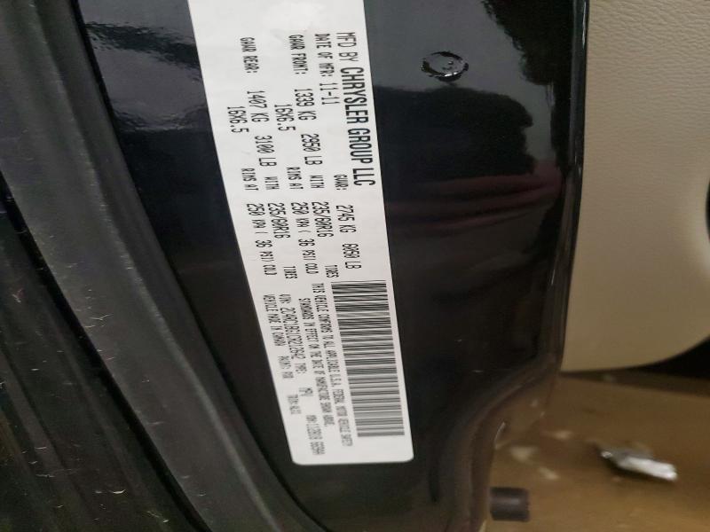98635725 :رقم المزاد ، 2C4RC1BG1CR212642 vin ، 2012 Chrysler Town & Country مزاد بيع