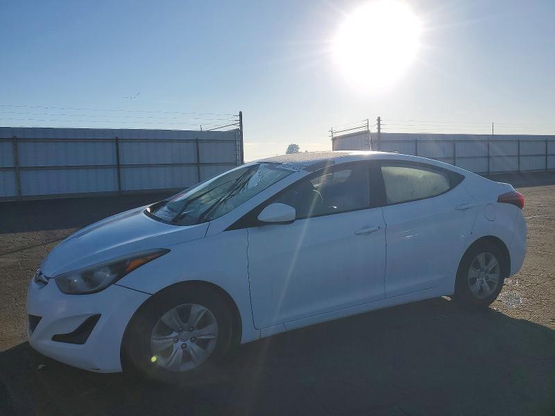 72207425 :رقم المزاد ، 5NPDH4AE8GH707551 vin ، 2016 Hyundai Elantra مزاد بيع