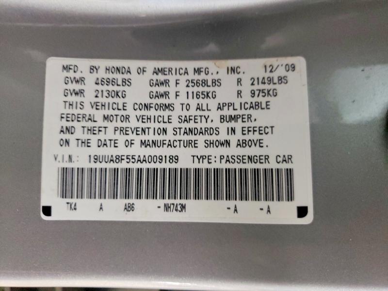 Продаж на аукціоні авто 2010 Acura Tl, vin: 19UUA8F55AA009189, номер лоту: 73997565