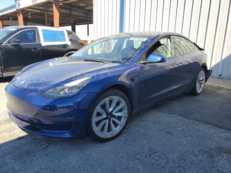 74829465 :رقم المزاد ، 5YJ3E1EA8NF287358 vin ، 2022 Tesla Model 3 مزاد بيع