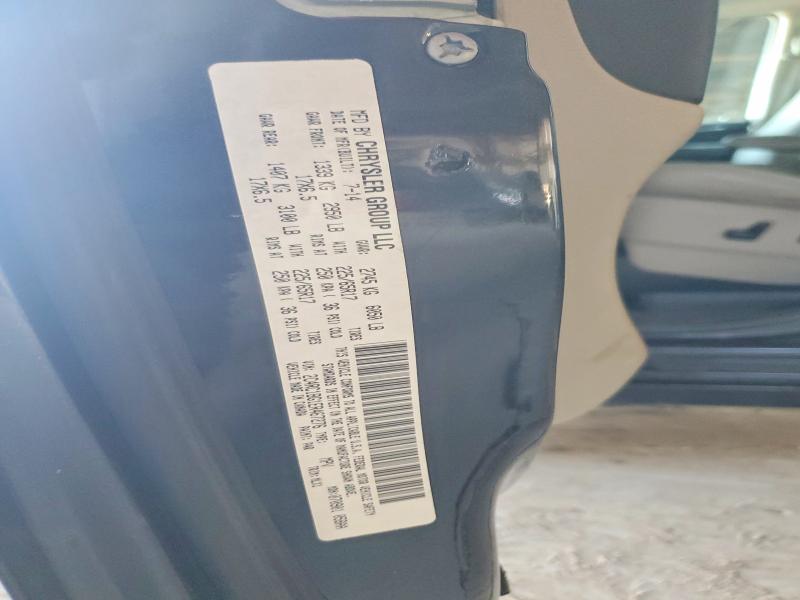 75499735 :رقم المزاد ، 2C4RC1BG1ER467276 vin ، 2014 Chrysler Town & Country مزاد بيع