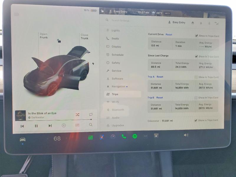 74038915 :رقم المزاد ، 7SAYGDEE8NF329325 vin ، 2022 Tesla Model Y مزاد بيع