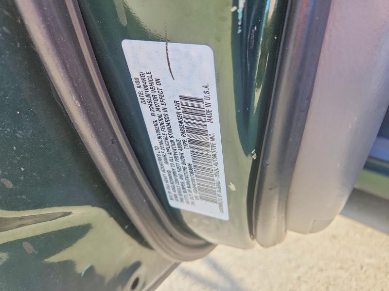 74984425 :رقم المزاد ، 4S3BH635617303806 vin ، 2001 Subaru Legacy L مزاد بيع