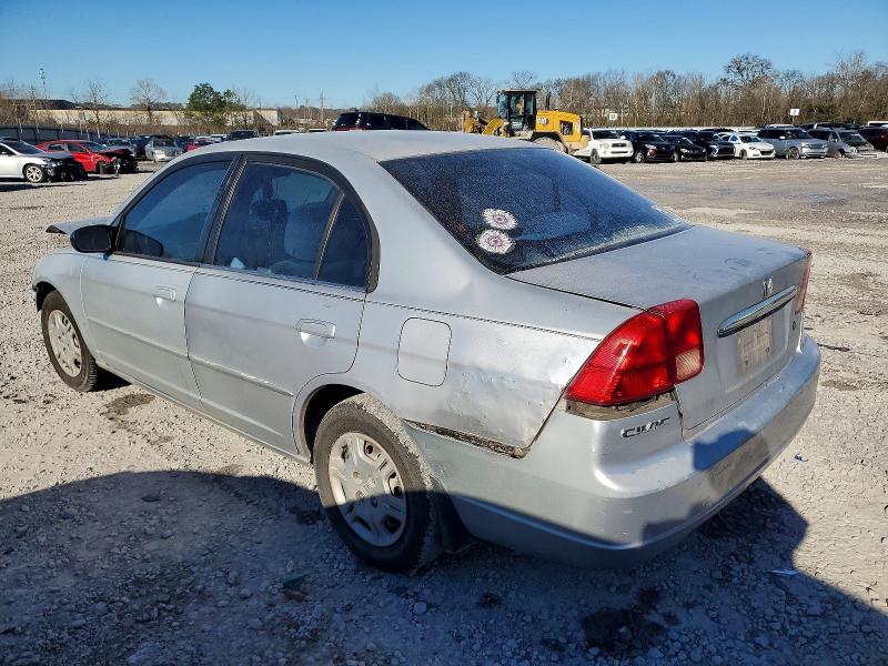 77241705 :رقم المزاد ، 1HGES16582L049846 vin ، 2002 Honda Civic Lx مزاد بيع