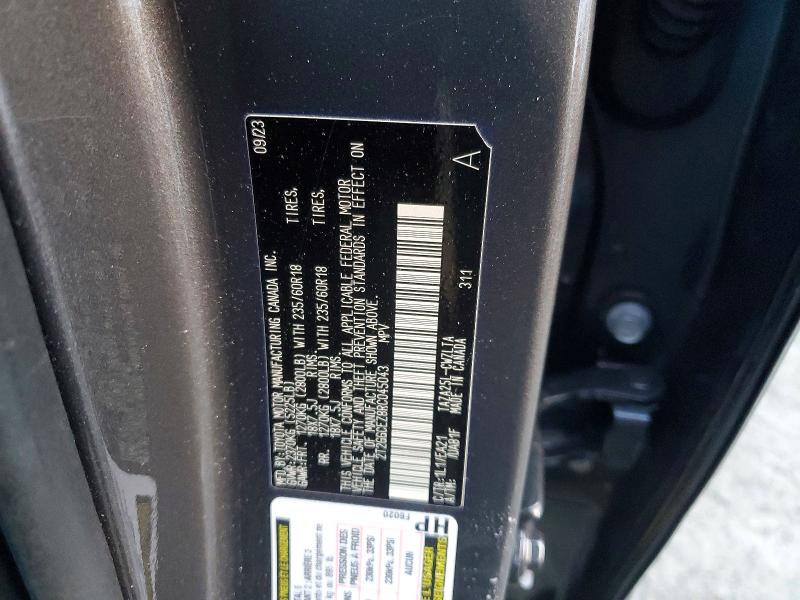 Aukcja sprzedaży 2024 Lexus Nx, vin: 2T2GGCEZ8RC045043, numer aukcji: 73675785