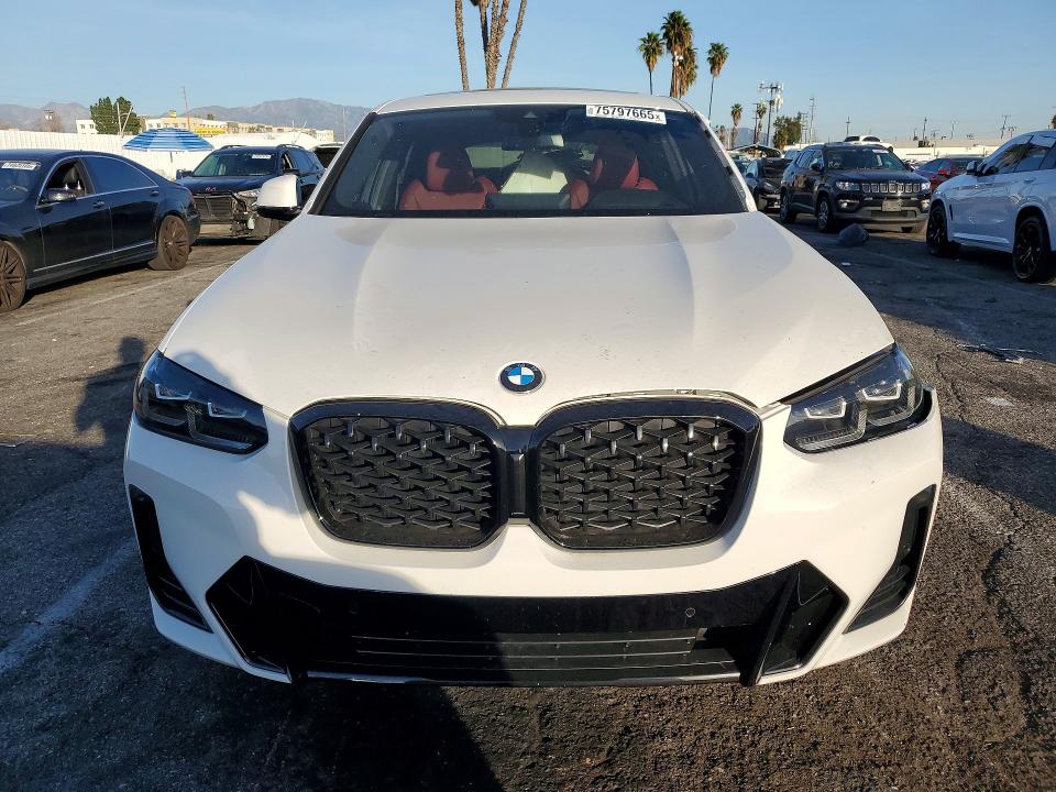 2024 Bmw X4 მანქანა იყიდება აუქციონზე, vin: 5UX33DT09R9V07767, აუქციონის ნომერი: 75797665