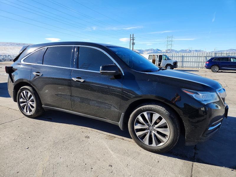2016 Acura Mdx Techno მანქანა იყიდება აუქციონზე, vin: 5FRYD4H42GB053881, აუქციონის ნომერი: 72688165
