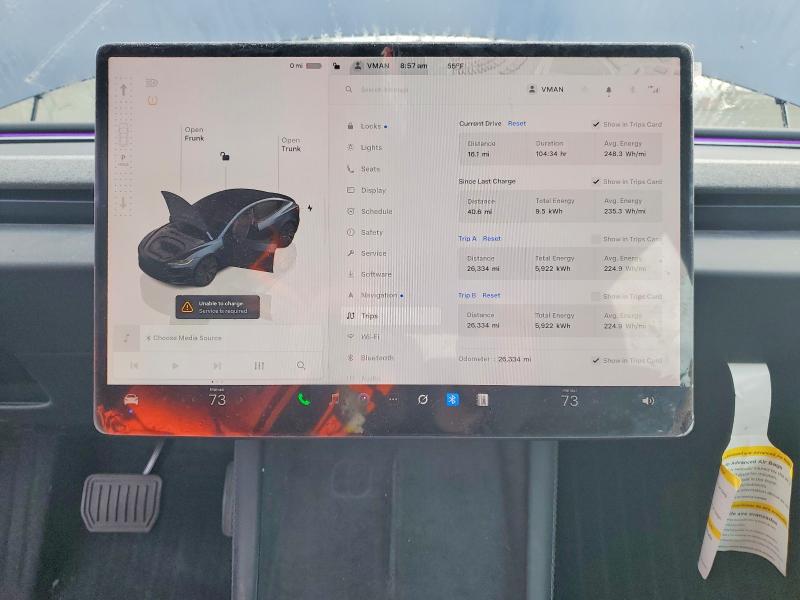Продаж на аукціоні авто 2025 Tesla Model 3, vin: 5YJ3E1EA0SF907275, номер лоту: 99385765
