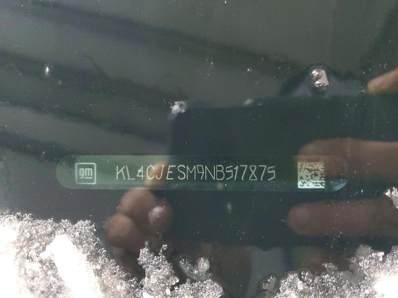 Aukcja sprzedaży 2022 Buick Encore, vin: KL4CJESM9NB517875, numer aukcji: 74997475