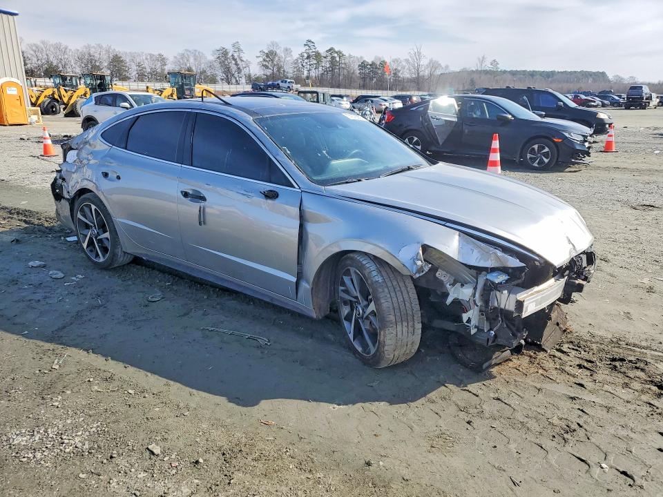 Auction sale of the 2021 Hyundai Sonata, vin: 5NPEJ4J25MH069446, lot number: 74376055