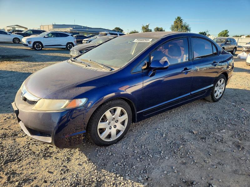73560295 :رقم المزاد ، 19XFA16509E034184 vin ، 2009 Honda Civic Lx مزاد بيع