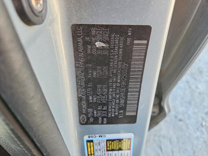 Продажа на аукционе авто 2009 Hyundai Santa Fe, vin: 5NMSH13E19H250035, номер лота: 72684065
